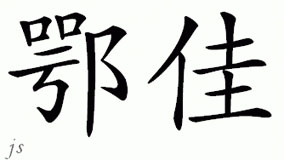 Chinese Name for Urja 