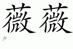 Chinese Name for Veve 