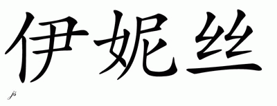 Chinese Name for Ynes 