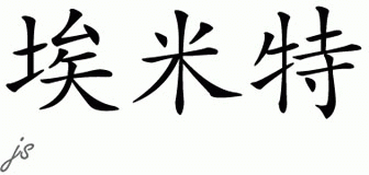 Chinese Name for Amit 