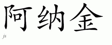 Chinese Name for Anakin 