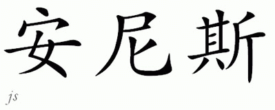 Chinese Name for Anis 