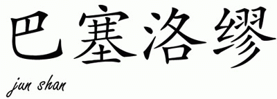 Chinese Name for Bartholome 