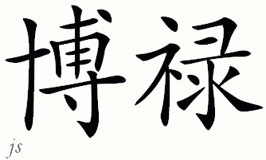 Chinese Name for Blu 