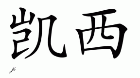 Chinese Name for Casey 