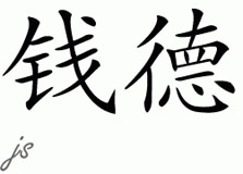 Chinese Name for Chand 