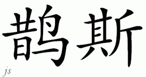 Chinese Name for Ches 