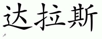 Chinese Name for Dallas 