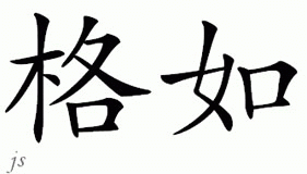 Chinese Name for Guru 