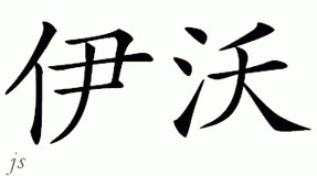 Chinese Name for Ivo 