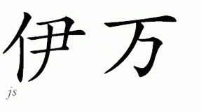 Chinese Name for Iwan 