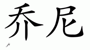 Chinese Name for Johnnie 