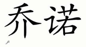 Chinese Name for Jono 