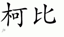 Chinese Name for Kirby 