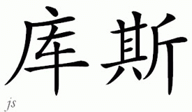 Chinese Name for Koos 