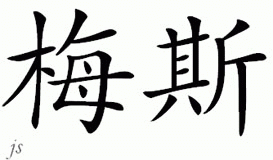 Chinese Name for Mace 