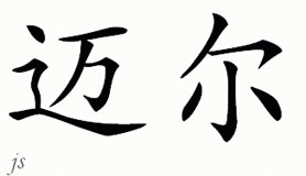 Chinese Name for Mel 