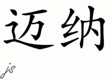Chinese Name for Mynor 