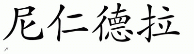 Chinese Name for Nerendra 