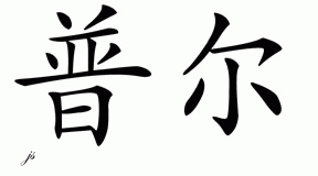 Chinese Name for Poul 
