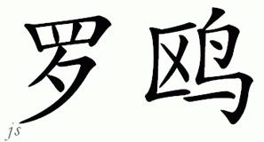 Chinese Name for Roe 
