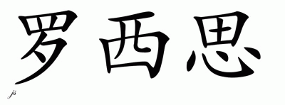 Chinese Name for Rohit 