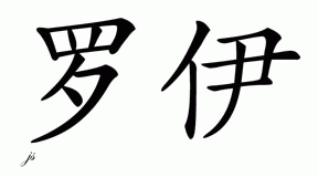 Chinese Name for Roi 