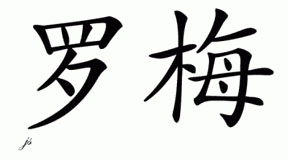 Chinese Name for Rome 