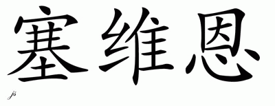 Chinese Name for Savion 
