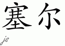 Chinese Name for Sayre 