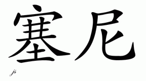 Chinese Name for Senne 
