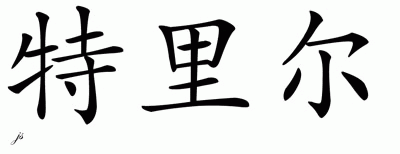 Chinese Name for Terrill 