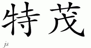Chinese Name for Teymur 