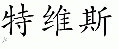 Chinese Name for Trevis 