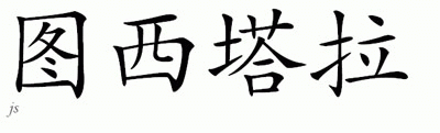 Chinese Name for Tusitala 