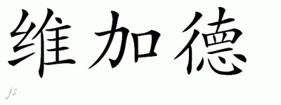 Chinese Name for Vegard 