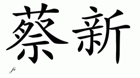 Chinese Name for Zaithyn 