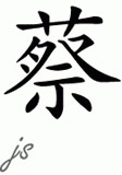 Chinese Name for Choi 