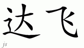 Chinese Name for Duffe 