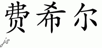 Chinese Name for Fisher 