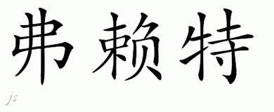 Chinese Name for Fright 