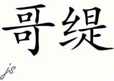 Chinese Name for Girty 
