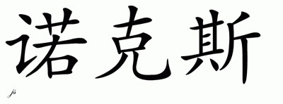 Chinese Name for Knox 