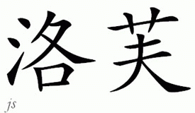 Chinese Name for Love 