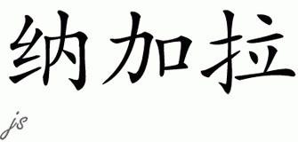 Chinese Name for Najera 
