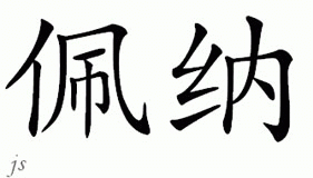 Chinese Name for Pena 