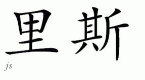 Chinese Name for Reis 