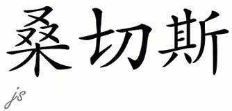 Chinese Name for Sanchez 