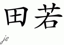Chinese Name for Tianero 