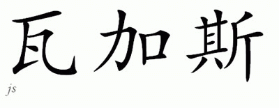 Chinese Name for Vargas 